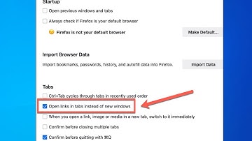 Set Firefox To Open a New Tab Instead of Window [Guide]