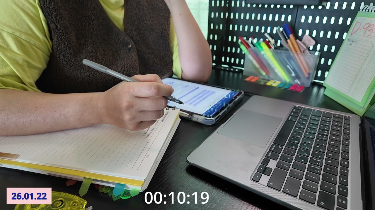 26.01.22/Just study. Let's be together! / No sound