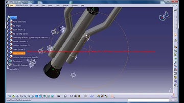 Catia V5 Tutorial|Create Walking Crutches P1|Part Product Desig Beginner