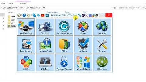 Cài đặt usb boot bằng DLC