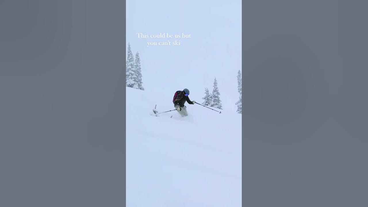 Send this to THAT friend 😅 Who’s your adventure friend that you wish you could ski with… but they