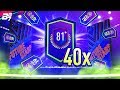 40 X 81+ 2 PLAYER UPGRADE PACKS! INSANE PULLS!! | FIFA 19 ULTIMATE TEAM PACK OPENING!