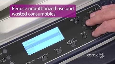 Xerox WC5022 5024 Multifunctional Printer Introduction & Highlights   YouTube