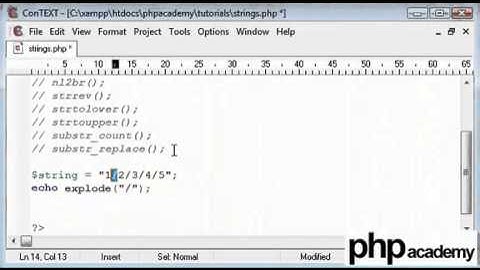 String Functions Tutorial in PHP - Part 1 [Hindi]