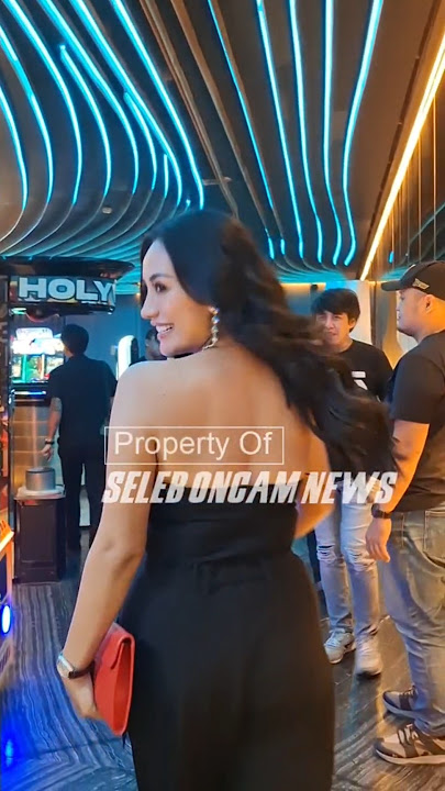 SHINTA BACHIR'S BEAUTY IN A BLACK DRESS
