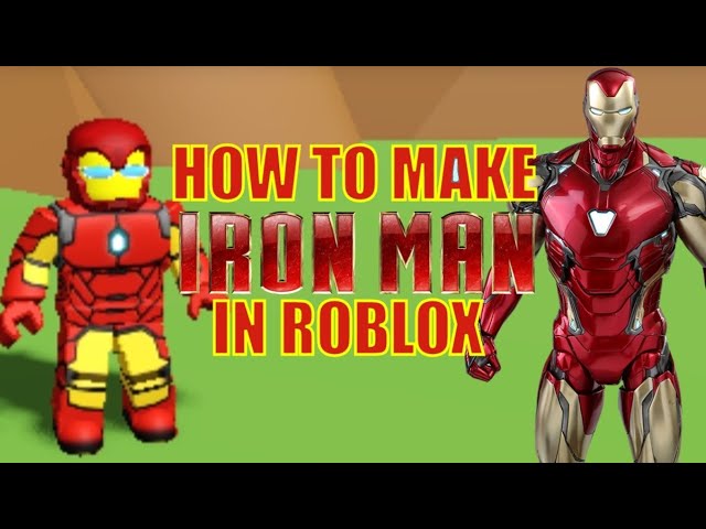 Roblox: COMO VIRAR O HOMEM DE FERRO ! ‹‹ P3DRU ›› 