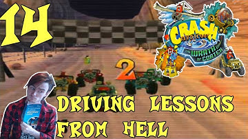 Crash Bandicoot The wrath of cortex gameplay walkthrough part 14 Driving lessons from hell