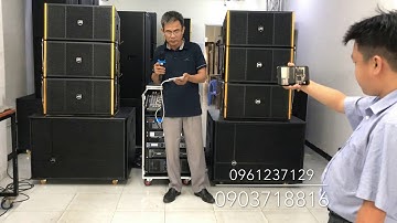 Dàn âm thanh sân khấu ngoài trời giá 89 triệu cực uy lực  LH 0961237129 Lớn