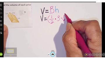 CHAPTER 10 Lesson 2 Volume of a Triangular Prism