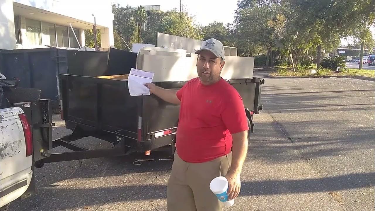 Trash pickup Gainesville review YouTube