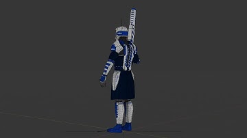 Futuristic Police soldier - Unity Game Ready Asset