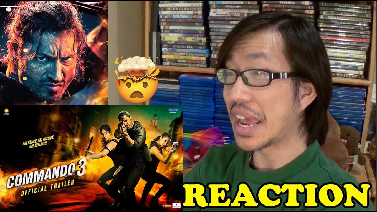 COMMANDO 3 Trailer REACTION | Vidyut Jamwal | Vipul Amrutlal Shah | Aditya Datt