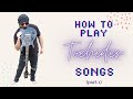 How to play songs by Toehider part 1