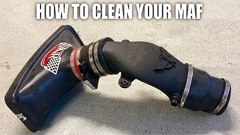 How To Clean A Mass Air Flow Sensor