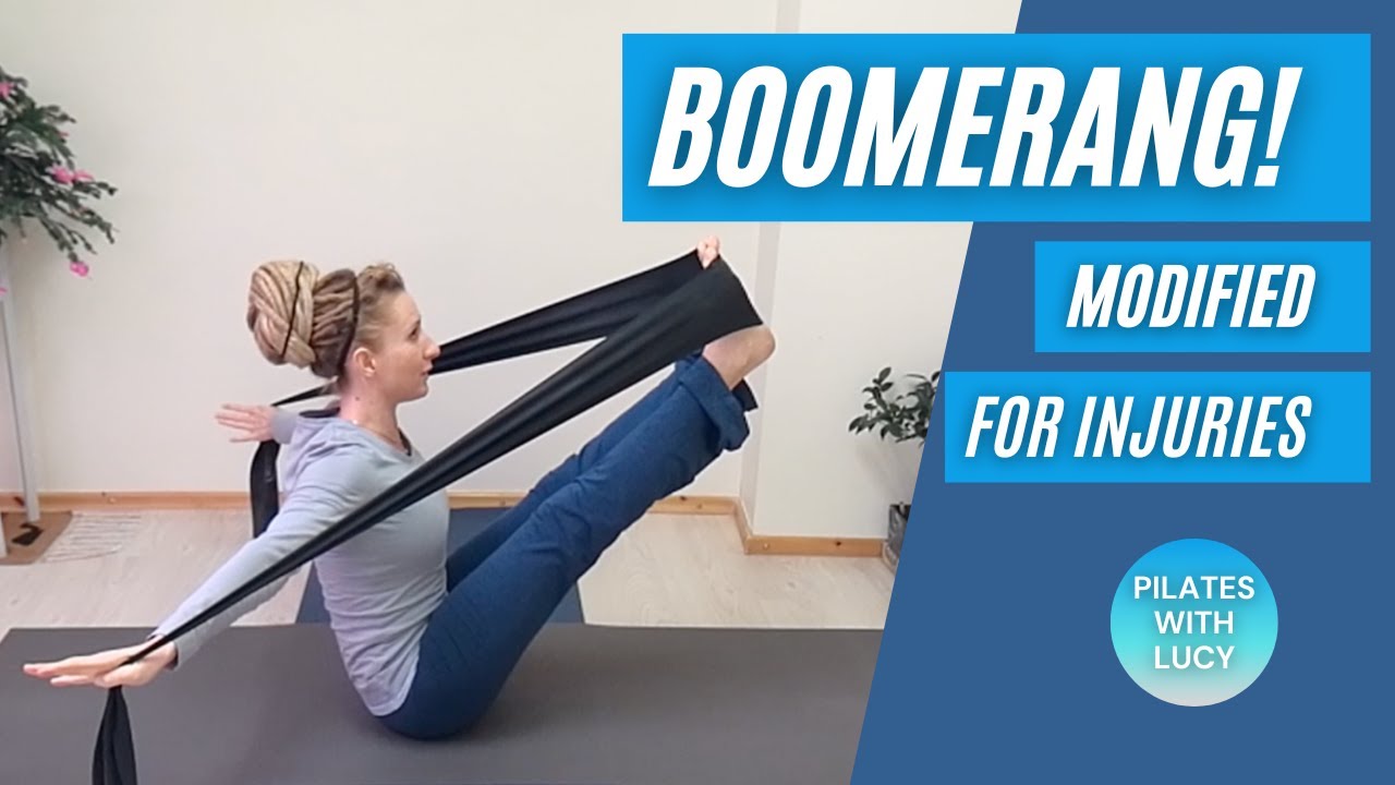 Pilates Boomerang Exercise - Modified