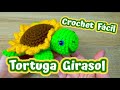 Tortuga Girasol Amigurumi paso a paso