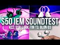 SUB-$50 SHOOTOUT! - BQEYZ KC2 Soundtest vs SSP vs LARK vs TIN T3 vs BLON 03