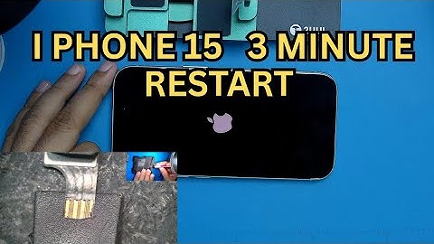 iPhone 15 3 Min Restart Problem Solution