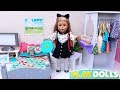 Doll Adventure with Face Paint &amp; Dress up as Cat! | PLAY DOLLS creative projects