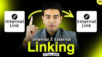 Internal and External Links in SEO Tutorial 2025 | Internal Linking Vs External Linking | #seocourse