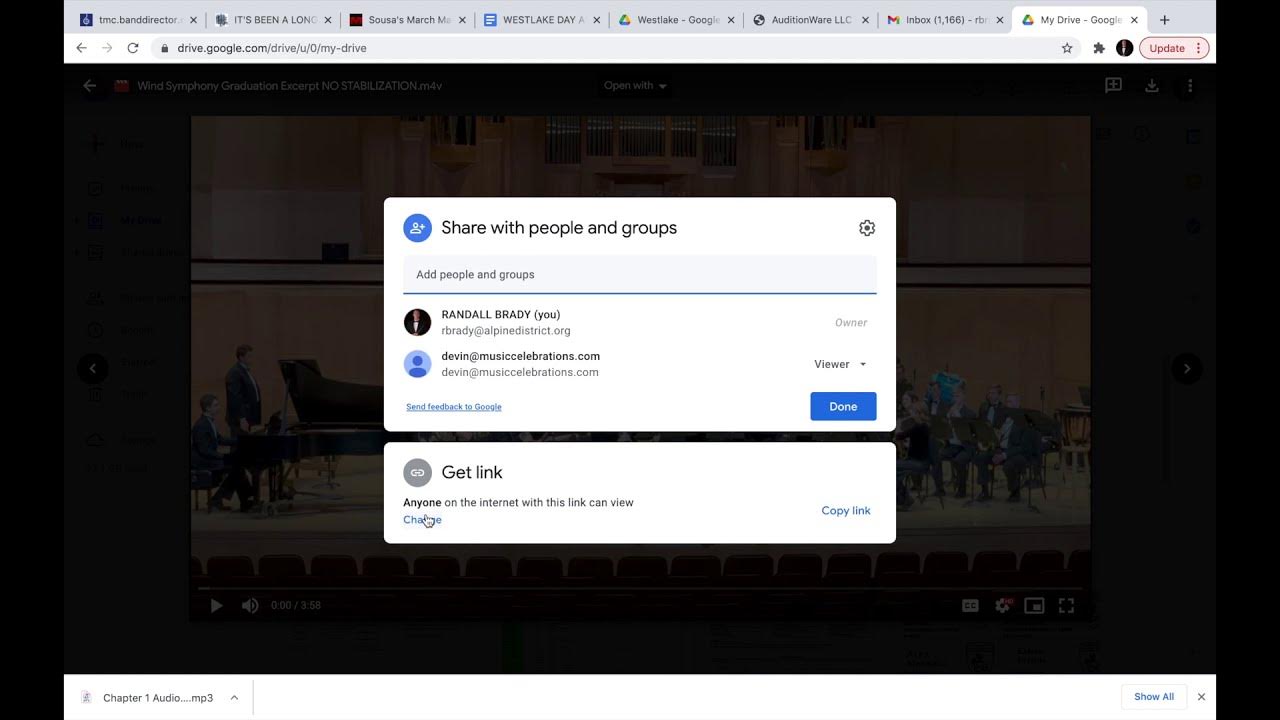 How To Upload and Share in Google Drive YouTube