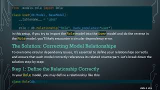 Overcoming Circular Dependency with SQLAlchemy Relationships in Flask