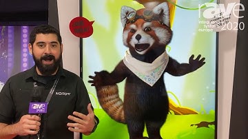ISE 2020: Noitom Demos Perception Neuron Motion-Capture Technology for Live Digital Signage