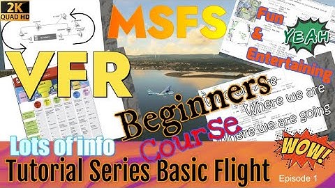 Msfs2020 Cessna 172 G1000 Basic VFR Flight lessons Tutorials. Working title g1000nxi Ep.1