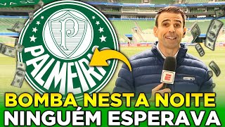 💥 MINHA NOSSA! FOI CONFIRMADO! REFORÇO DE PESO! PODE COMEMORAR TORCEDOR! ULTIMAS NOTICIAS DO PALMEI