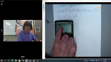 Linear Regression on TI 83