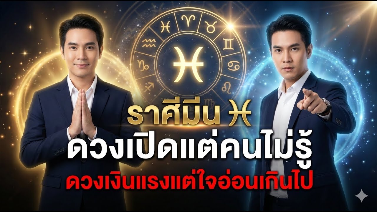 ♓ ดวงเงินราศีมีน ต้นปี 2569 | เงินก้อน เงียบ แต่หนัก ใครพลาดจะเสียดายมาก