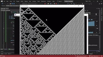 1D Cellular Automaton Simulation Using SFML | C++ Coding in Action!