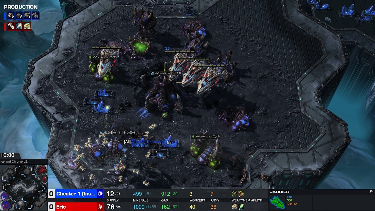 StarCraft II | 2026-04-01 | [PvZ] Protoss (Python-Controlled) [Red] vs ...
