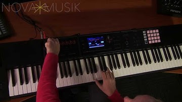 Nova Musik - Roland FA-08 FA-06 Workstation Keyboard with Scott Tibbs