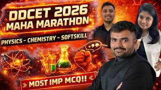 DDCET 2026 - MAHA MARATHON - MOST IMP MCQ