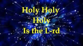 Miniatura del video "Holy Holy Holy - Paul Wilbur - Lyrics"