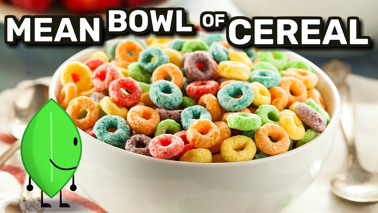 Mean Bowl of Cereal Feasting with Fusion YouTube