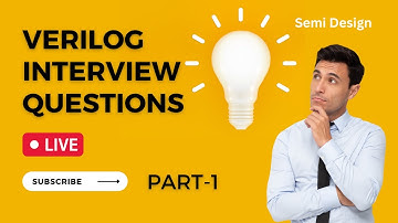 Verilog Interview questions - part I #vlsi #vlsiprojectcenters #verilog #digitalelectronics