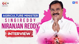 Agriculture Minister Singireddy Niranjan Reddy Interview 2 | TRS Minister Niranjan Reddy Interview 2