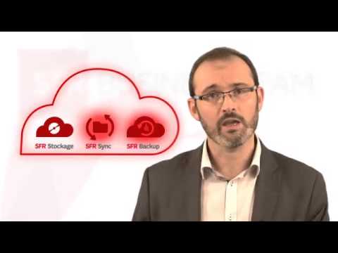 SFR Business : Suite stockage cloud