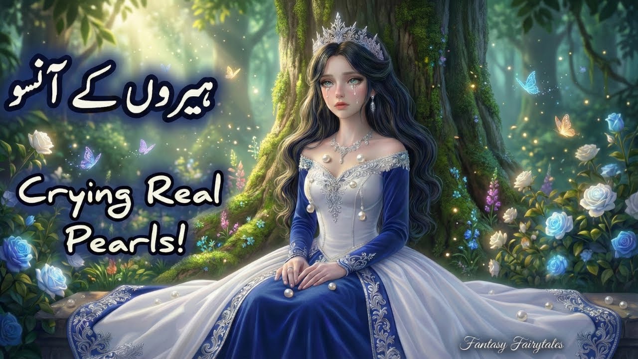 The Girl Crying Pearls | Aansu Ban Gaye Moti | Urdu / Hindi Fairy Tales