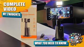 360 Rotating Smart Tripod Review — No App, Gesture & Remote Control Stand