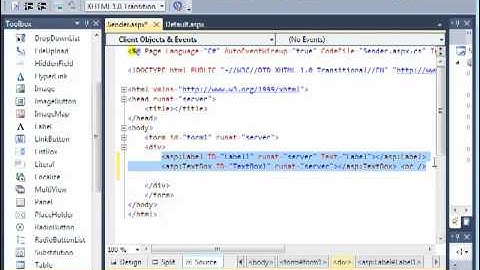 Posting Back to Another Page - Course ASP.NET 4 and Visual Studio 2010 - Lesson 6
