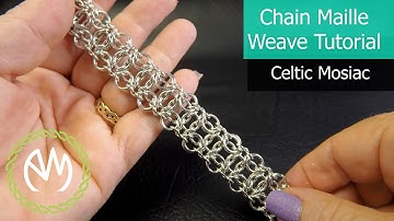Chain Maille Tutorial - Celtic Mosaic Weave