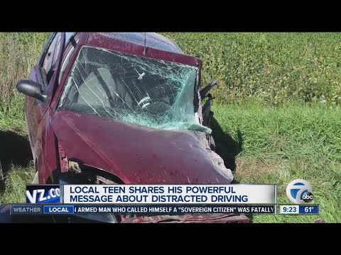 Local teen shares powerful message about distracted driving