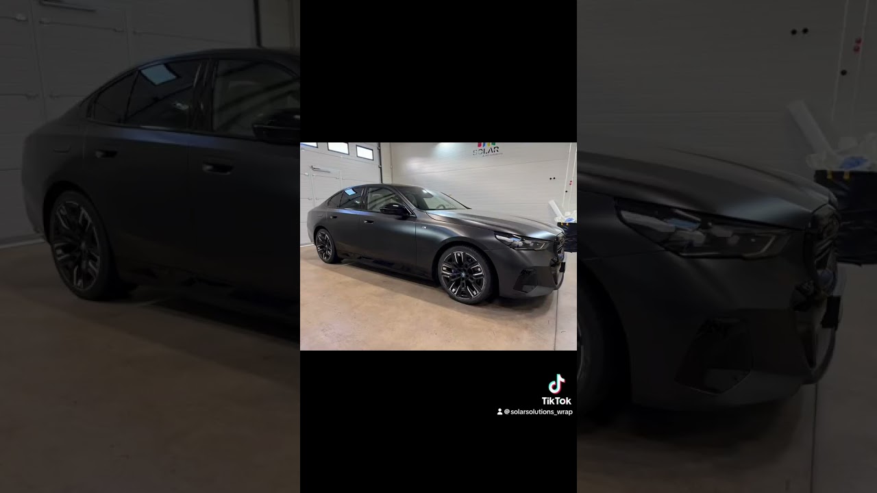 BMW i5 wrapped