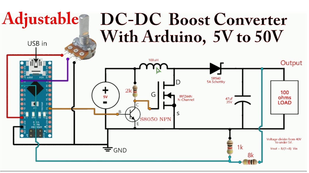 abrazo papi Hora arduino buck converter Desnatar cemento sacudir