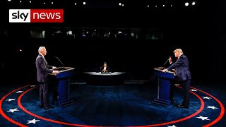 Trump v Biden: The Final Debate