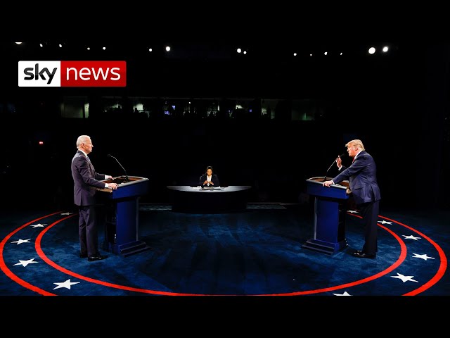 Trump v Biden: The Final Debate