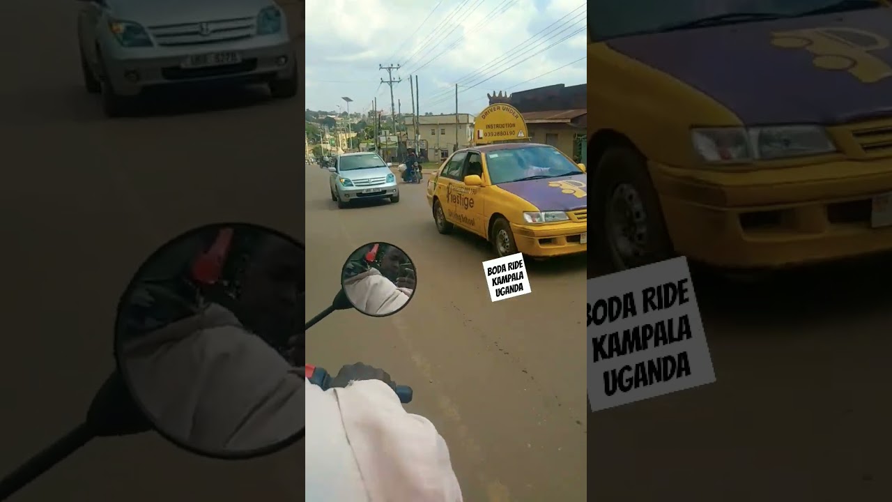 Quickest Means of transport in Kampala city, UGANDA, Roads in Uganda,Boda Ride in Uganda